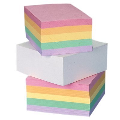 Kostka klejona DOTTS 90x90x35 kolorowa
