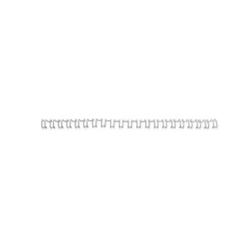 Grzbiety drutowe GBC A4 21L 6mm SLV (100szt) IB160431