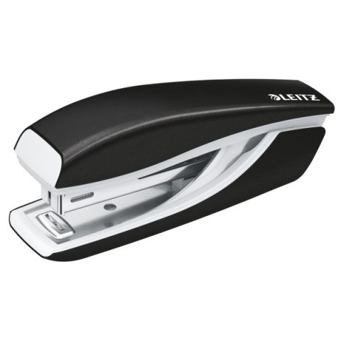 Zszywacz Mini metalowy Leitz WOW, czarny, 10 lat gwarancji, 10 kartek 55281095 .