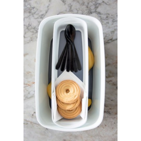 Organizer MyBOX podłużny biało-szary LEITZ 52581001 .