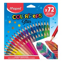 Kredki Colorpeps trójkatne 72szt 832072 .