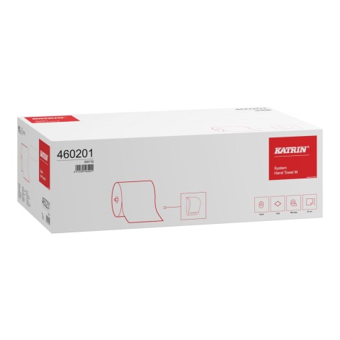 Ręcznik papierowy w roli do podajnika, M1, KATRIN, (6 rol.) 460201