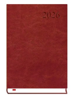 Kalendarz Asystent ALASKA A5 2026 - bordo Michalczyk i Prokop T-237A-B