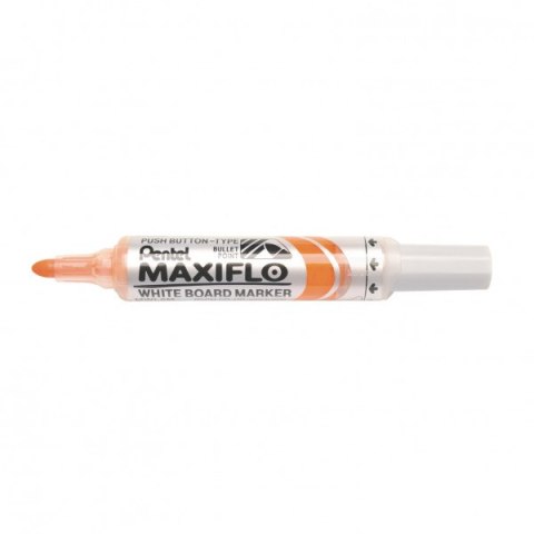 Marker suchościeralny pomarańczowy MWL5MF PENTEL MAXIFLO (z tłoczkiem)