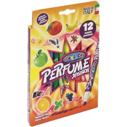 Pisaki zapachowe CARIOCA XPLOSION, 12 kolorów 12 zapachów 160-2110 .