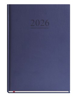 Terminarz Uniwersalny A4 2026 - granatowy Michalczyk i Prokop T-218V-G kalendarz tygodniowy + strona na notatki