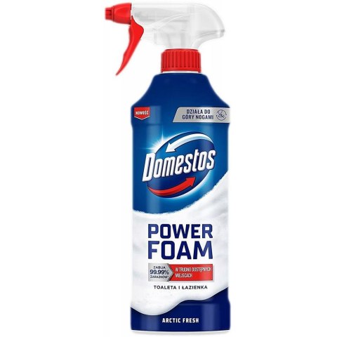 DOMESTOS Spray aktywna piana do czyszczenia łazienki 435ml ARCTIC FRESH 95601