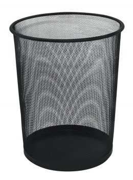Kosz na pap.met.czarny Q-CONNECT KF00871 19L