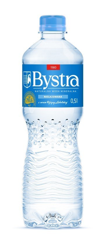 BEZ KAUCJI Woda BYSTRA 0.5l niegazowana zgrzewka 12 szt.