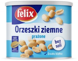 Orzeszki ziemne prażone bez soli FELIX 140g puszka