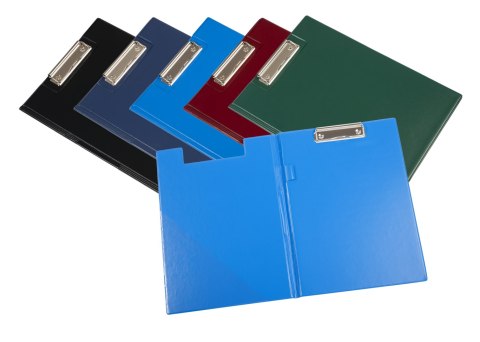 Teczka z klipem DOTTS A4 niebieska KH-DOT-04-01