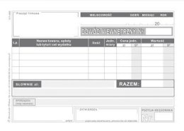 Dowód wewnetrzny A6, 50 kartek offset, 10-K13 DOTTS