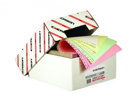 Papier komputerowy/składanka 375x12"x1 , Z/O/P, 70g, 2000skł. 375112B070 EMERSON