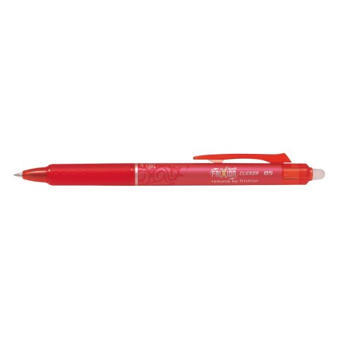 Pióro kulkowe PILOT FRIXION CLIKER czerwone 0.5 PIBLRT-FR5-R