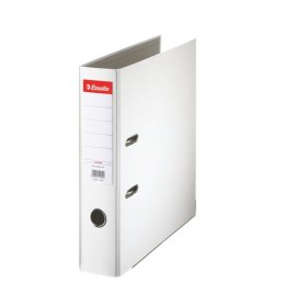 Segregator Esselte ekonomiczny, A4/75mm, 30% PP z recyklingu, biały 11250