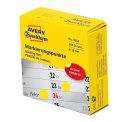 Kółka do zaznaczania w dyspenserze śr. 19 mm, żółte etykiety papierowe, etykiety okrągłe z trwałym klejem, 250 szt. / rolka, Ave