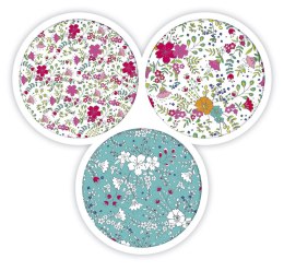 Kołonotatnik A5 60 kartek linia/tagi Floral Oxford 400094953