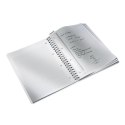 Kołonotatnik w kratkę A4 PP Leitz WOW, biały 46380001 .