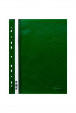 Skoroszyt wpinany PP DOTTS (20) ciemnozielony polipropylen SPP-DOT-02-02