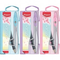 Cyrkiel STUDY COLLECTOR czarny+ołówek 194111 MAPED pud.z zaw. .