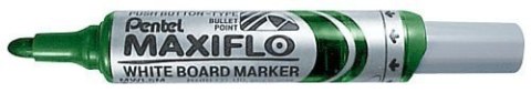 Marker suchościeralny zielony MWL5SD PENTEL MAXIFLO (z tłoczkiem)