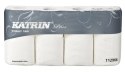 Papier toaletowy, małe rolki KATRIN Toilet 160, 2W, 112966, opakowanie: 8 rolek