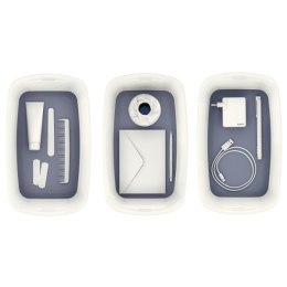 Pojemnik MyBOX mały z pokrywką biało-szary LEITZ 52291001 .