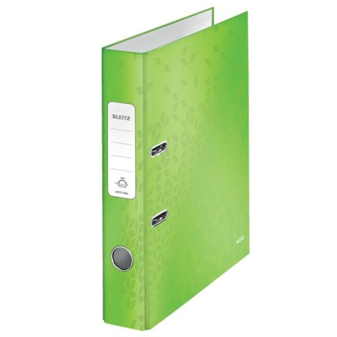 Segregator z mechanizmem WOW Leitz 180, A4/50mm, zielony 10060054 .