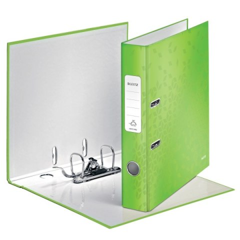 Segregator z mechanizmem WOW Leitz 180, A4/50mm, zielony 10060054 .