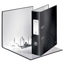 Segregator z mechanizmem WOW Leitz 180, A4/80mm, czarny 10050095 .