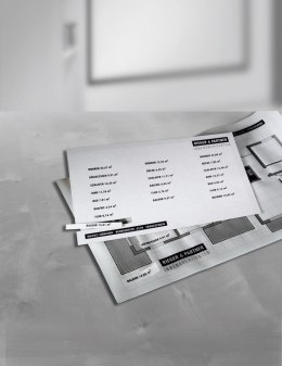 Przezroczyste folie samoprzylepne 3482 A4, 25ark powlekane, grubość 0,14 mm, Avery Zweckform