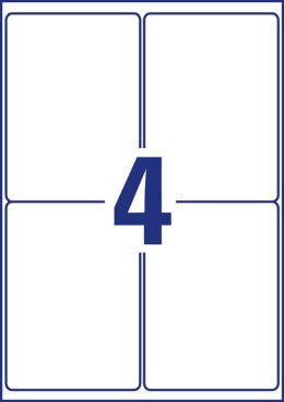 Etykiety Heavy Duty L4774REV-20 99,1 x 139 20ark białe, poliestrowe, usuwalne, Avery Zweckform