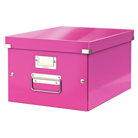Pudło LEITZ C&S uniwersalne średnie WOW różowe 60440023 .