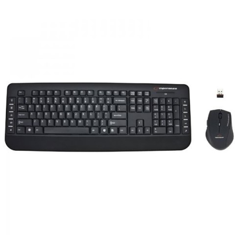 Klawiatura+mysz_bezprzewodowa 2.4GHZ EK120 ESPERANZA