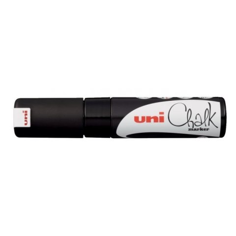 Marker z farbą kredową CHALK PWE-8K czarny UNI UNPWE8K/6CA SALE
