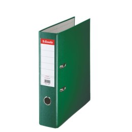 Segregator Esselte ekonomiczny, A4/75mm, 30% PP z recyklingu, zielony 11256