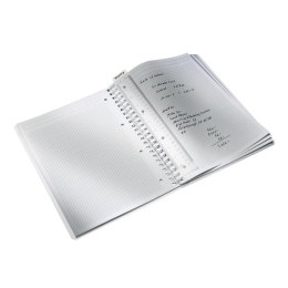 Kołonotatnik w kratkę A4 PP Leitz WOW, zielony 46380054 .