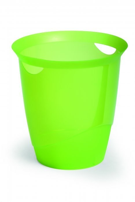 Kosz na śmieci 16l jasnozielony przezroczysty DURABLE 1701710017 SALE