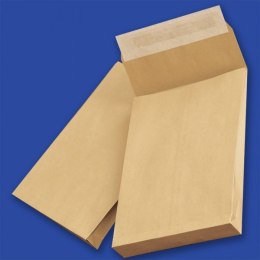 Koperty B5 HK brązowe 120g RBD (250szt.) NC z rozszerzanymi bokami 415330