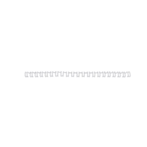 Grzbiety drutowe GBC A4 21L 8mm białe (100szt) IB165184