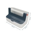 Pojemnik z uchwytem Leitz Cosy, szary 61250089. SALE