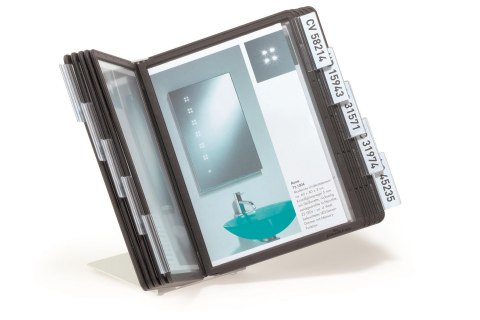 System paneli prezentacyjnych VARIO_ TABLE 10 A5 czarny 550601 DURABLE