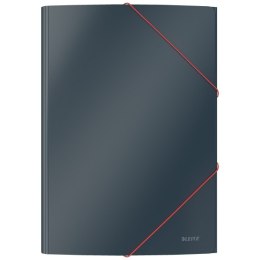 Teczka kartonowa z gumką Leitz Cosy, A4, szara 30020089 .