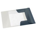 Teczka kartonowa z gumką Leitz Cosy, A4, szara 30020089 .