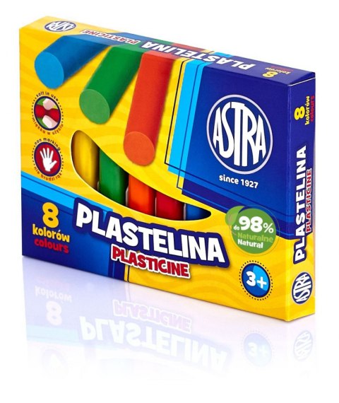 Plastelina Astra 8 kolorów, 83814902 .