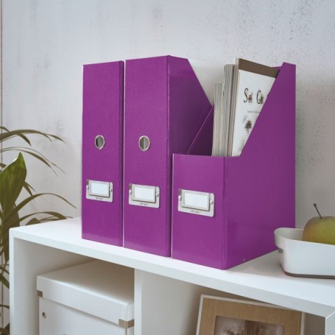 Pojemnik na czasopisma fioletowy LEITZ Click & Store 60470062 .