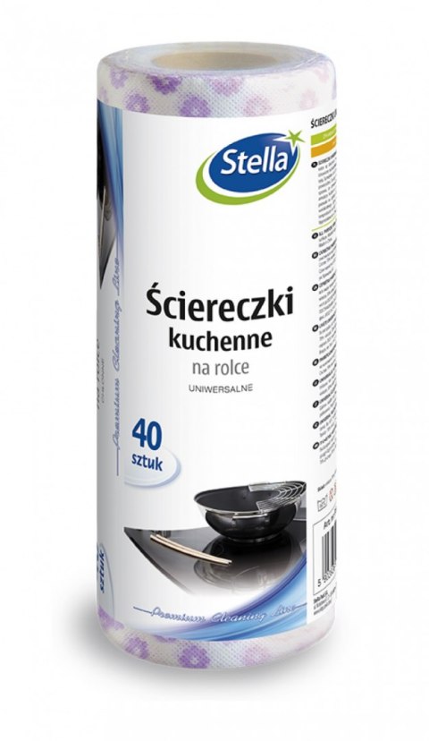 STELLA Ściereczki uniwersalne na rolce 40 szt. PS-2954