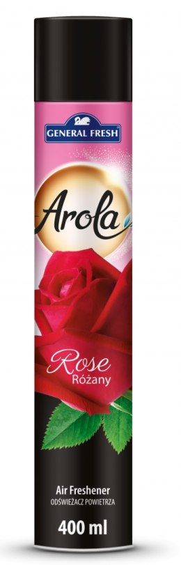 Odświeżacz powietrza AROLA Spray 400ml róża GENERAL FRESH 09059