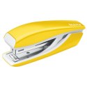 Zszywacz Mini metalowy Leitz WOW, żółty, 10 lat gwarancji, 10 kartek 55281016 .