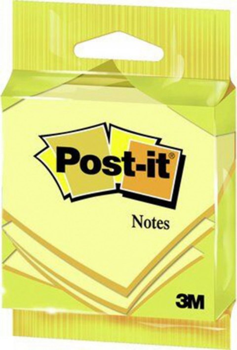 Bloczek_samoprzylepny POST-IT (654), 76x76mm, 1x100 kart., żółty